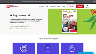 Australia Post Prepaid TravelSIM®+