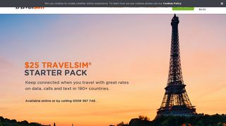 TravelSIM® | Save on data, calls and text when you travel