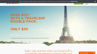 TravelSIM® | Save on data, calls and text when you travel