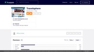 Travelsphere Reviews | Read Customer Service Reviews of www ...