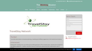 TravelStay Network | The Working Solution