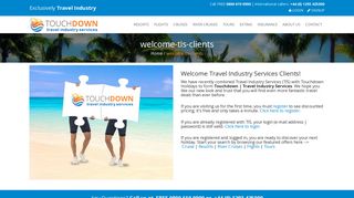 welcome-tis-clients - touchdown.co.uk