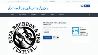 TRAVELZOO - VIP Admission - Tampa, FL | Drink Eat Relax