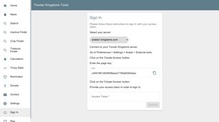 Sign In - Travian Kingdoms Tools