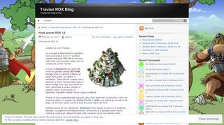 Final server ROX 14 | Travian ROX Blog