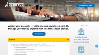 Online Banking | Austin FCU | Austin, TX - Southeast Travis County
