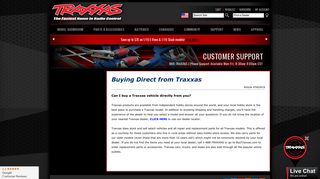 Buying Direct from Traxxas | Traxxas