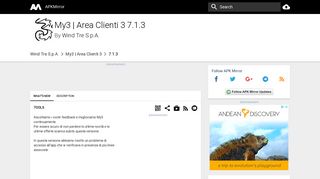 My3 | Area Clienti 3 7.1.3 APK Download by Wind Tre S.p.A. ...