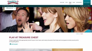 Treasure Chest Casino - Gambling and Gaming. | TreasureChest.com