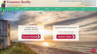 Treasure Realty: Topsail Island Vacation Rentals | Topsail Real Estate