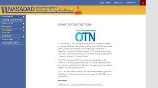 Opioid Treatment Network | - NASADAD