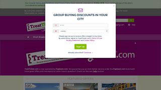 TreatTicket.com: Group buying discounts in your city
