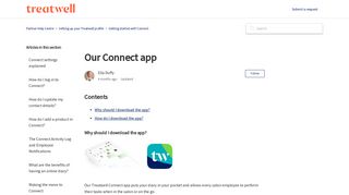 Our Connect app - Partner Help Centre - Treatwell