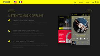 TREBEL MUSIC: Listen Offline