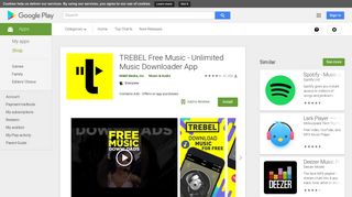 TREBEL Free Music - Unlimited Music Downloader App - Apps on ...