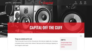 Capital Off the Cuff › Capital Credit Union