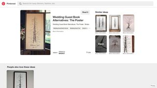 Wedding Guest Book Alternatives: The Poster | Wedding Invitations ...