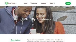 Treehouse - Sign Up for Our eNewsletter