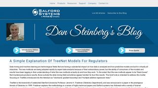 A Simple Explanation Of TreeNet Models For Regulators - Dan ...