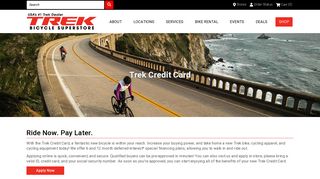 Trek Card Financing - Trek Bicycle Superstore