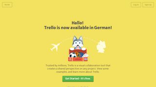 Es ist so weit, Trello ist in Deutsch verfügbar!