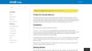 Trello for Gmail Add-on - Trello Help