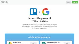 Harness the power of Trello + Google