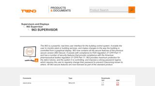 963 Supervisor - Trend Partner