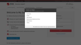 Sign in to MySupport - Trend Micro Success