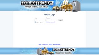 Member Login - Forex Trendy - Best Trend Scanner