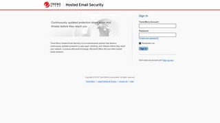 Trend Micro™ Hosted Email Security