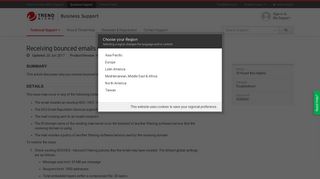 Steps for resolving bounced emails - Hosted ... - Trend Micro Success
