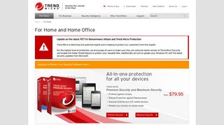 For Home and Home Office - Trend Micro