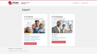 Trend Micro Support | Home and Home Office | Business