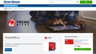 Trend Micro, Trend Micro Internet Security Software | Harvey Norman ...