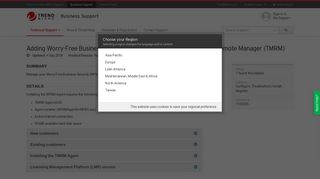Adding Worry-Free Business Security - Remote ... - Trend Micro Success