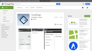 Trendfrage - Apps on Google Play