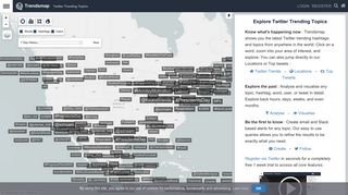 Trendsmap: Twitter Trending Hashtags and Topics