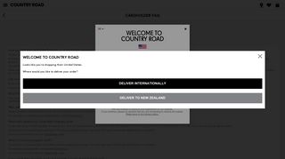 Cardholder FAQ - Country Road