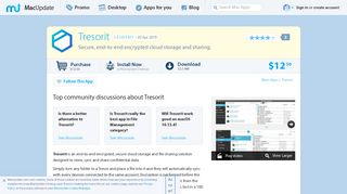 Tresorit 3.5.1428.859 free download for Mac | MacUpdate