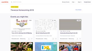 Trevecca Homecoming 2018 Tickets, Thu, Nov 1, 2018 at 5:00 PM ...