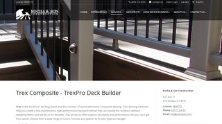 Trex Composite Decking - TrexPro Deck Builders