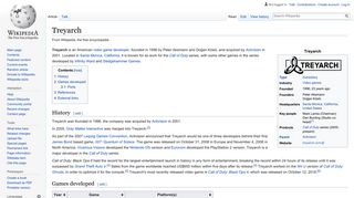 Treyarch - Wikipedia