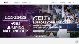 Equestrian Sport Streaming, Watch on FEI TV
