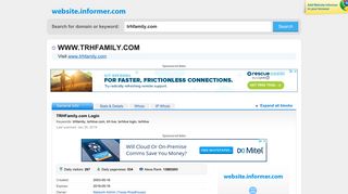 trhfamily.com at WI. TRHFamily.com Login - Website Informer