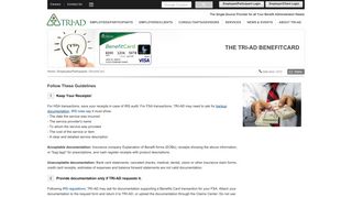 The TRI-AD BenefitCard