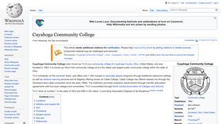 Cuyahoga Community College - Wikipedia