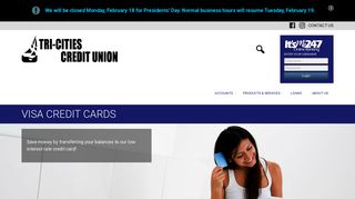 Visa Credit Cards – Tri-Cities Credit Union