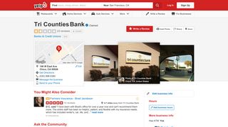 Tri Counties Bank - 22 Reviews - Banks & Credit Unions - 146 W East ...