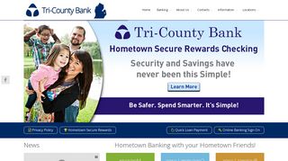 Tri-County Bank Home